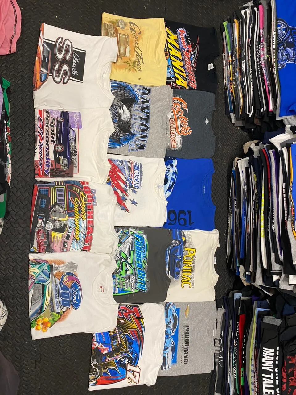 100 NASCAR T-shirts