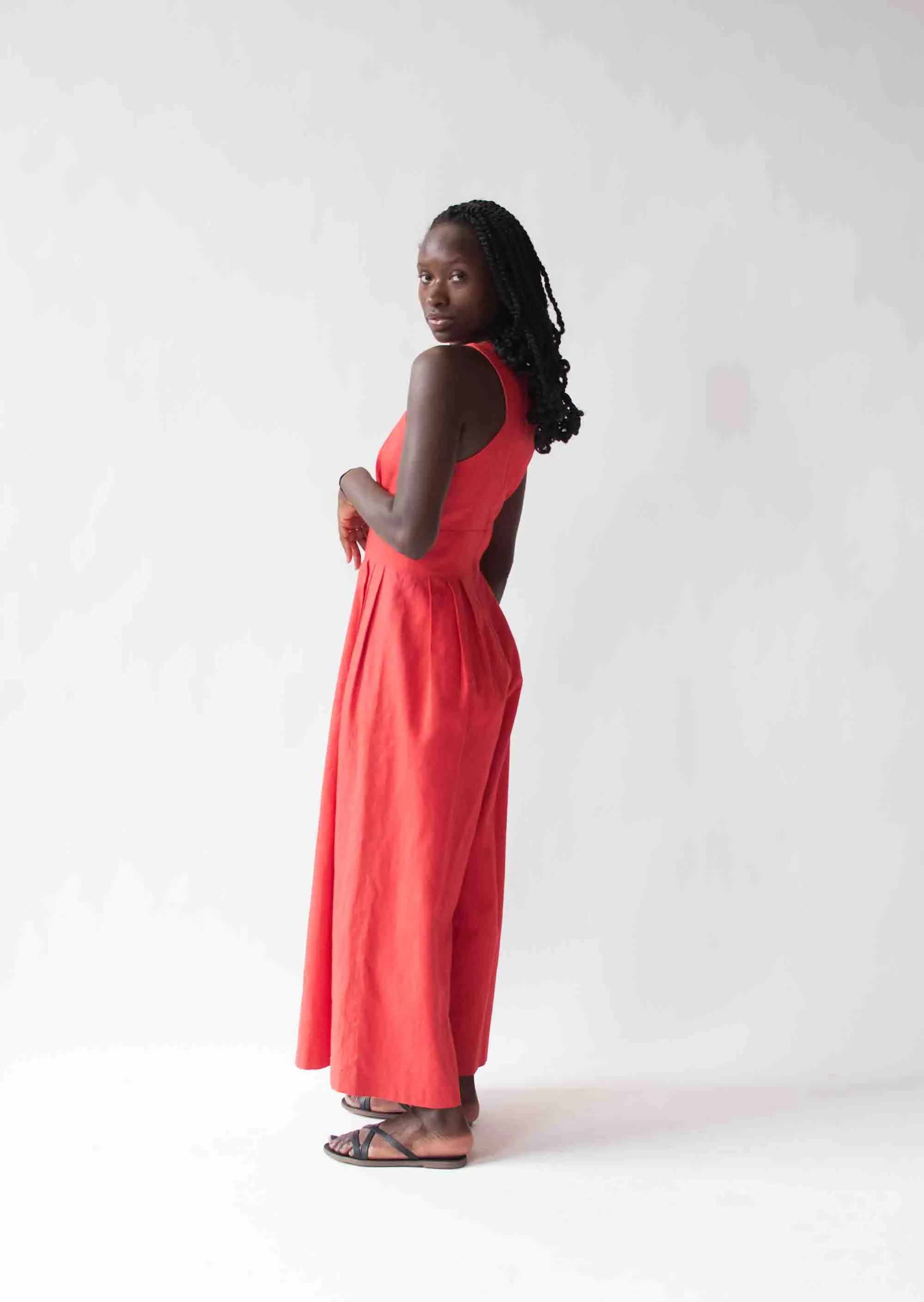 1990s Wide Leg Jumpsuit