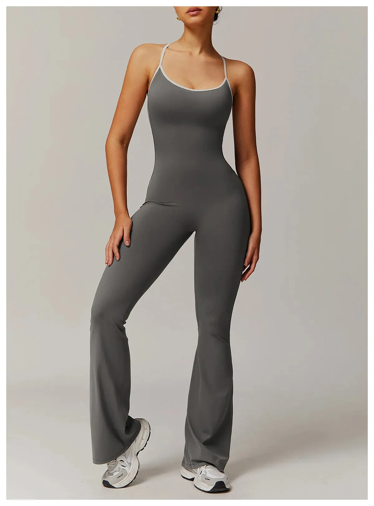 A&A Flexi Color Block Jumpsuit