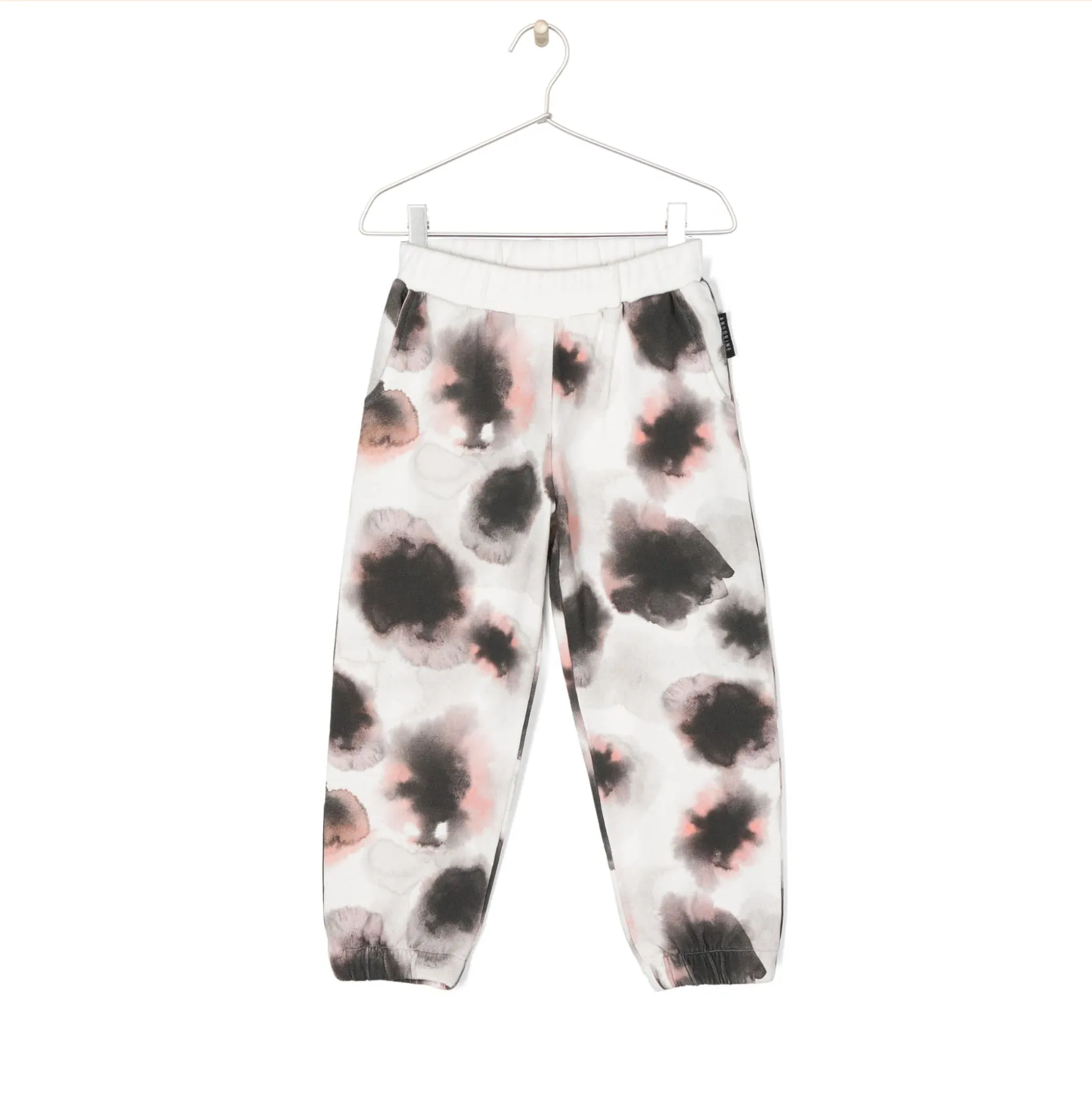 ABSTRACT PRINT TRACK PANTS