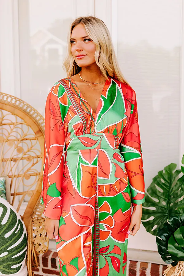 Antigua Bound Satin Jumpsuit