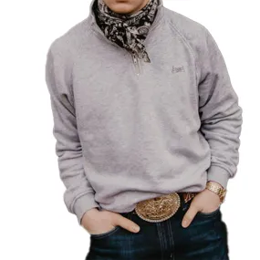 Baredown Brand Men's Logo 1/4 Zip Pullover