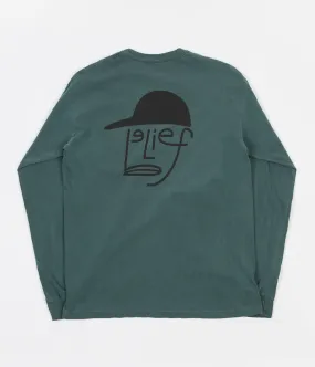 Belief Typeface Long Sleeve T-Shirt - Spruce