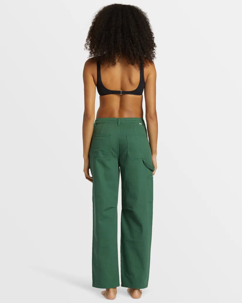 Billabong Leia Pants-Emerald Bay