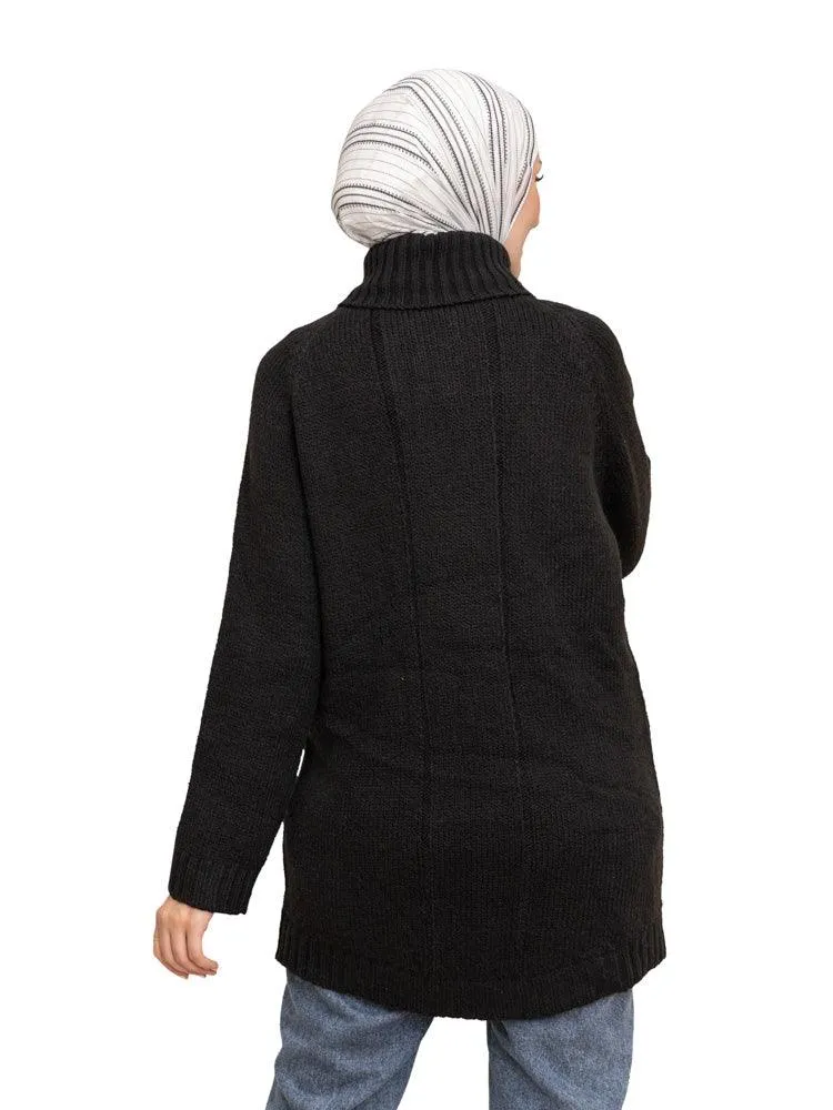 Black C-Plexus Pullover
