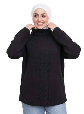 Black C-Plexus Pullover