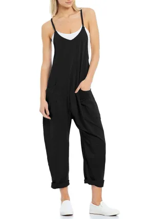Black Hot Shot Jumpsuit