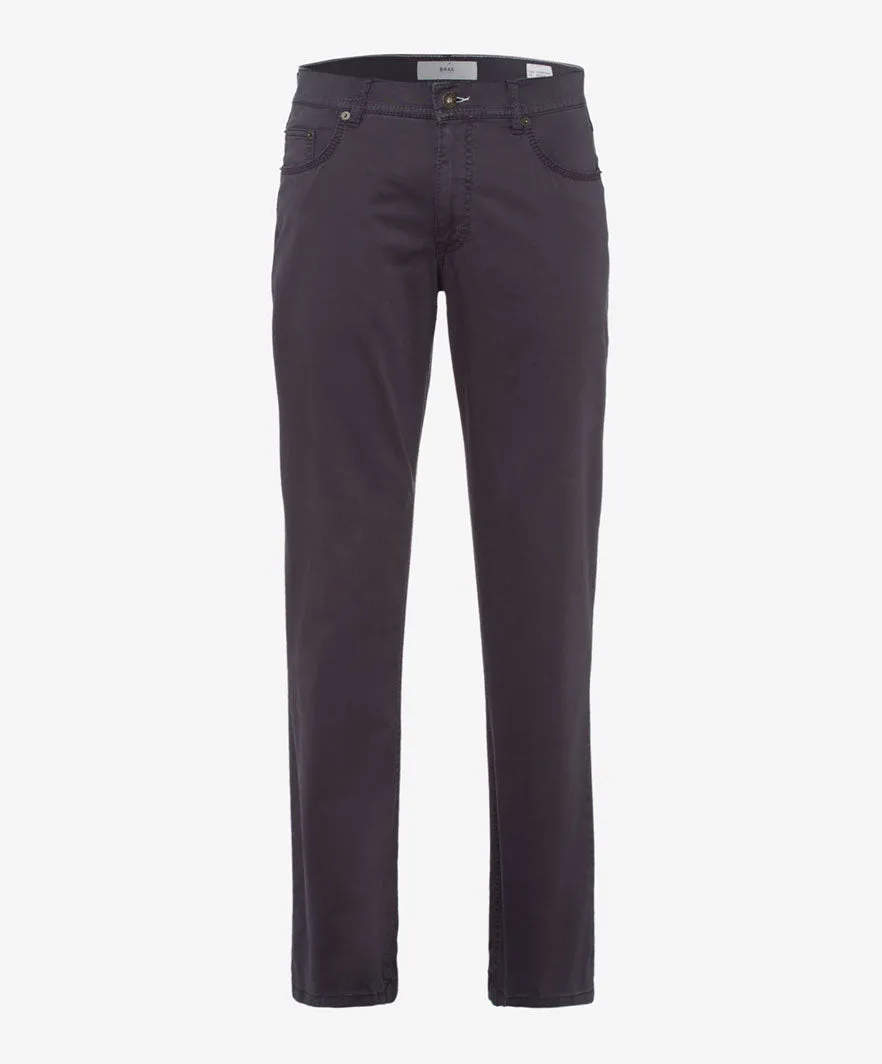 Brax X-Tall Cooper Fancy Charcoal Chino Charcoal