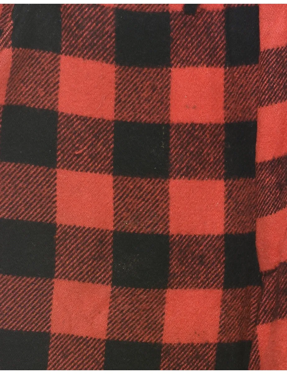 Checked Pattern Trousers - W44 L26