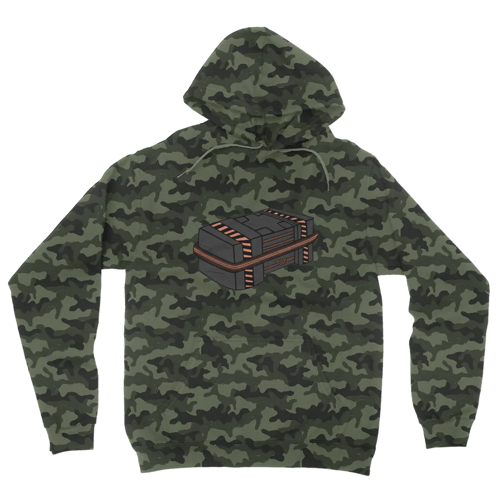 Crate Camouflage Adult Hoodie