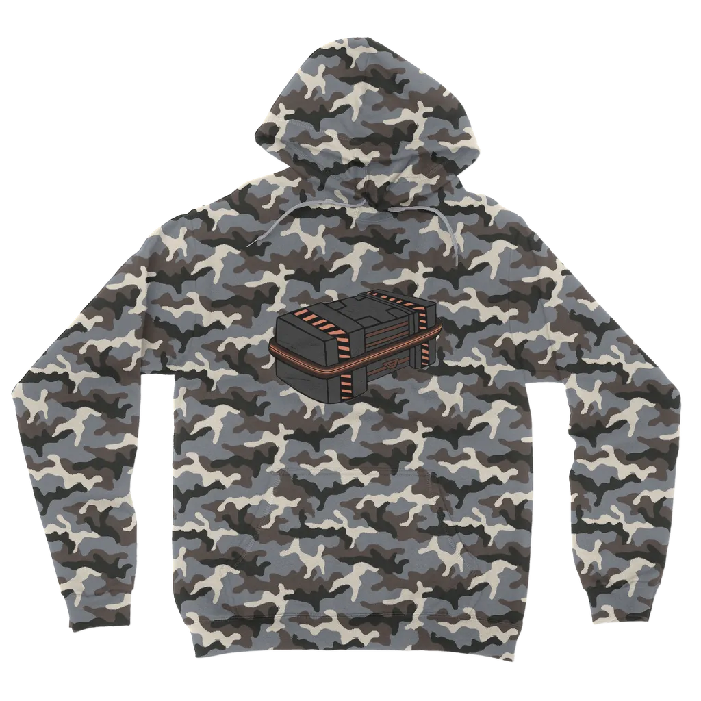 Crate Camouflage Adult Hoodie