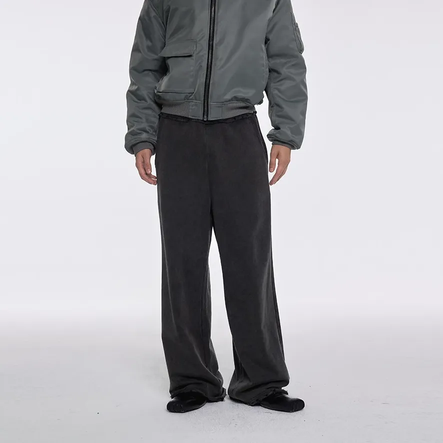 Distressed Drawstring Sweatpants