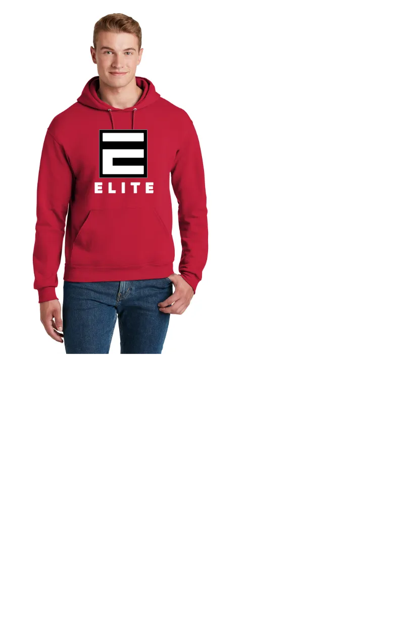 ELITE SOFTBALL PLAYER 50/50 HOODIE LONG SLEEVE WITH NUMBER