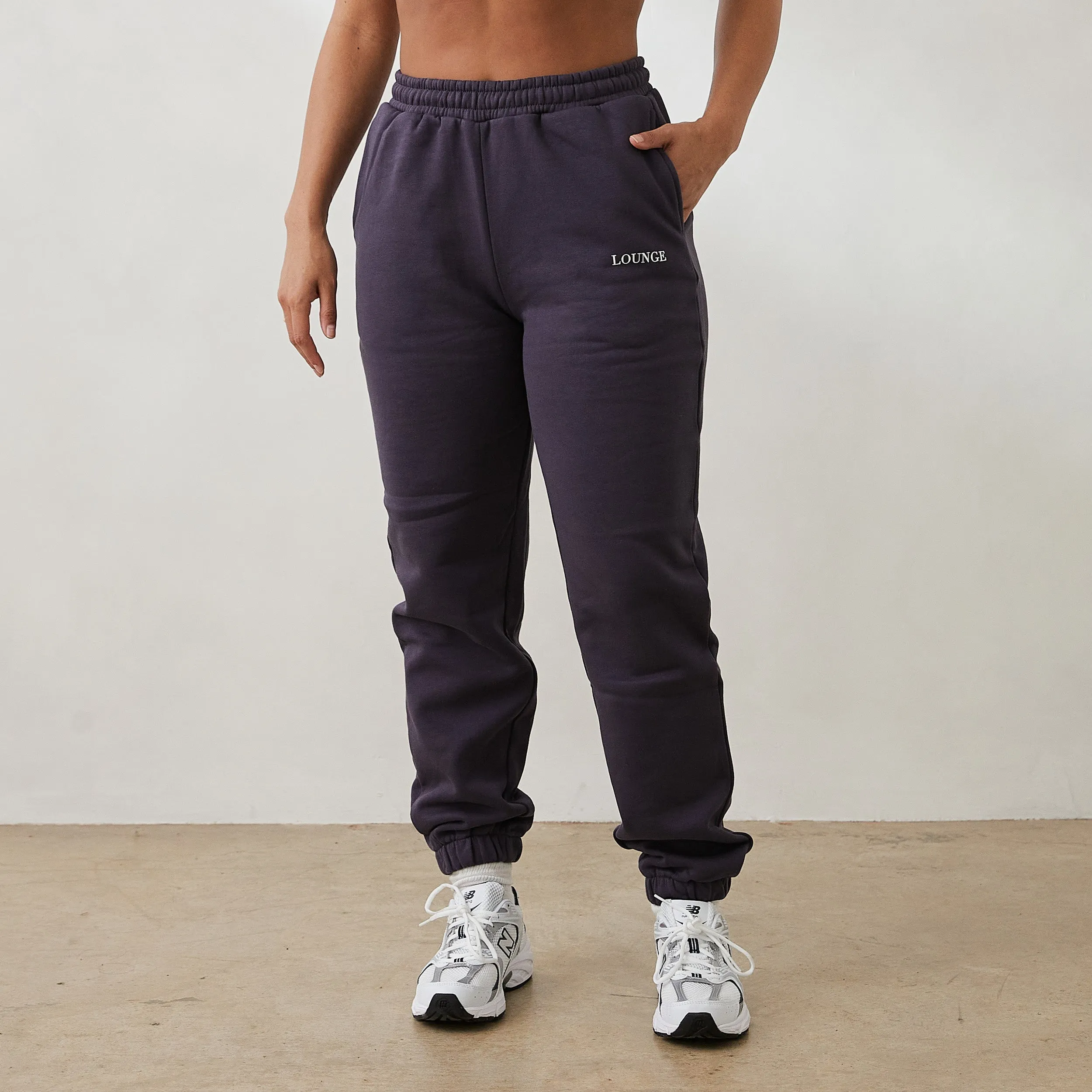 Essential Sweatpants - Smoked Blue