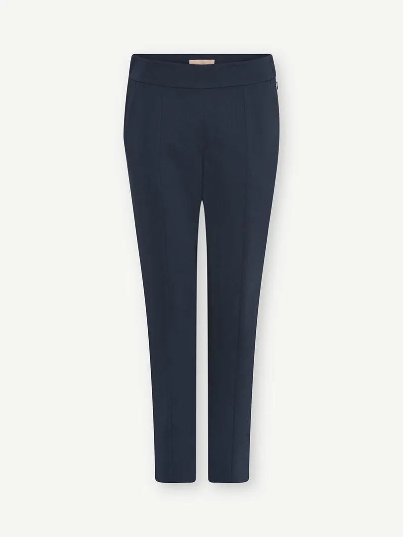 Gustav Mare High Waist Navy Trousers