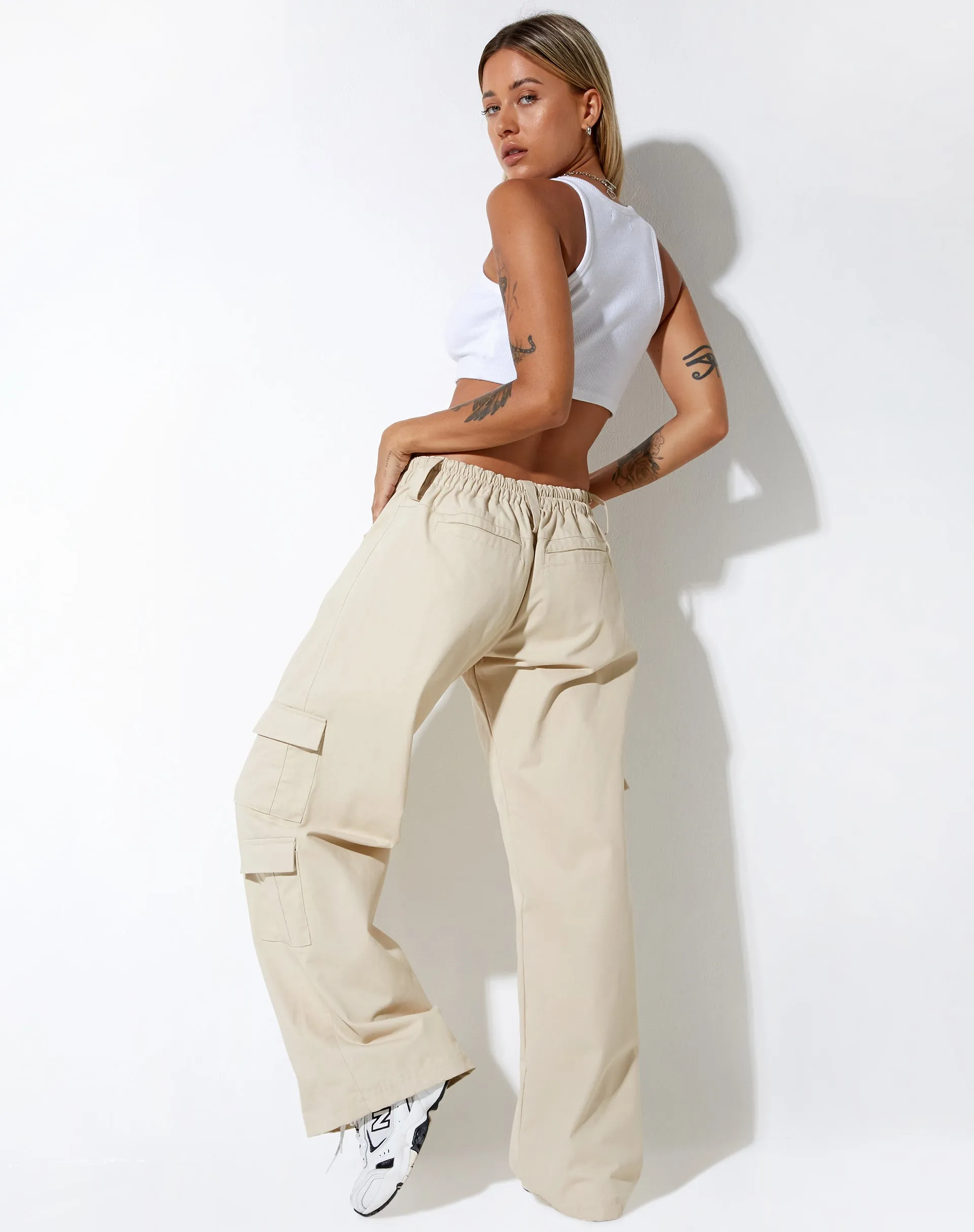 Hansa Cargo Trouser in Panama Ecru