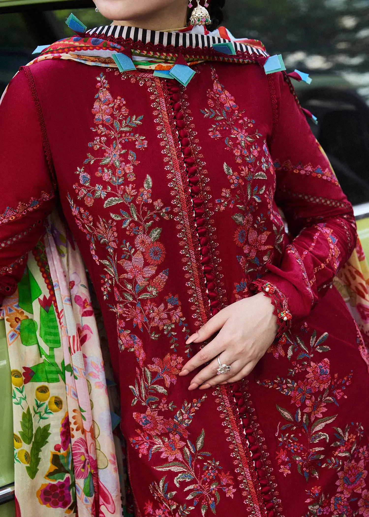 Hussain Rehar Spring/Summer Luxury Lawn – Bloom