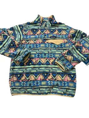 Jacket Fleece By Patagonia In Multi-colored, Size: M