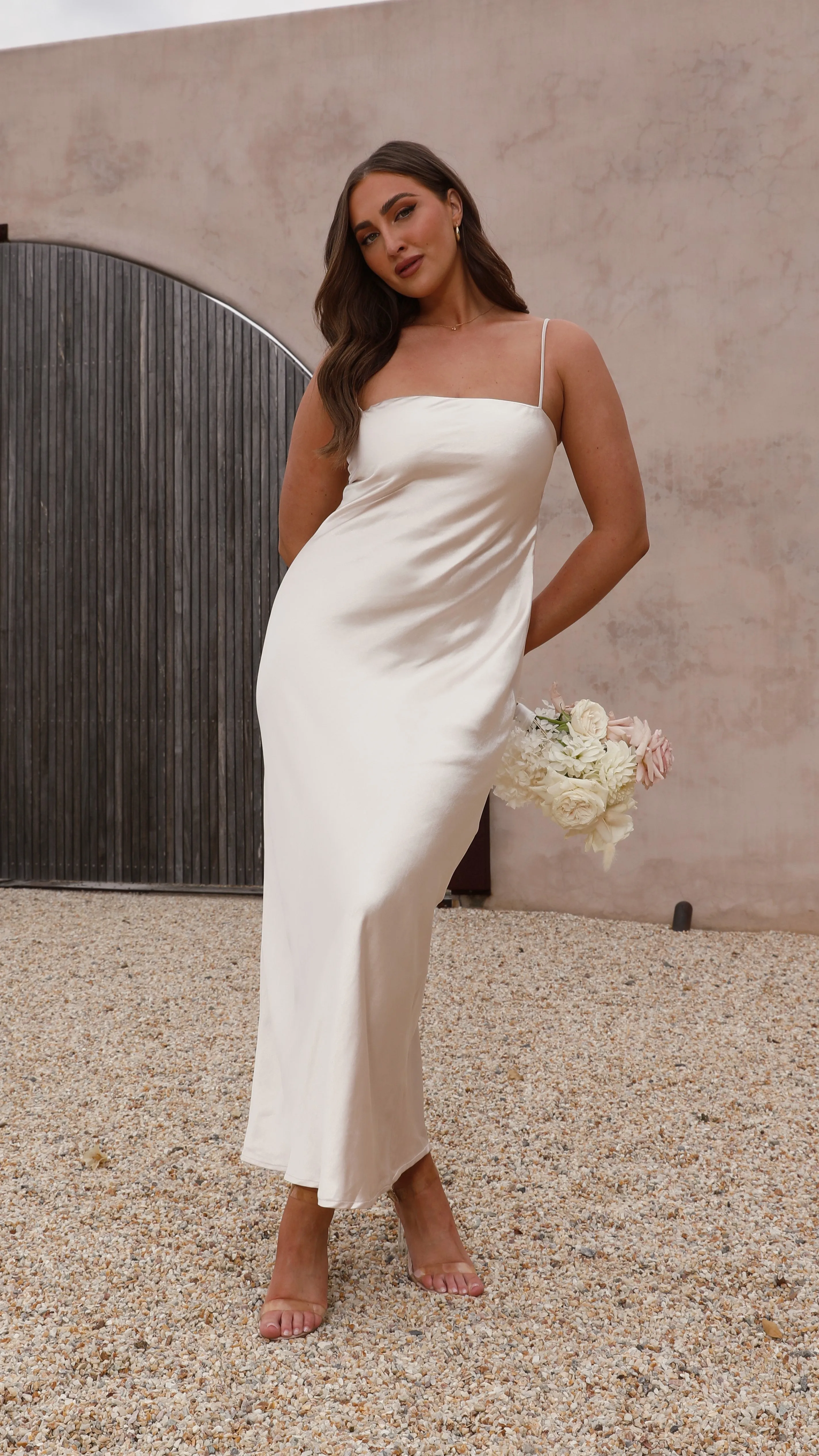 Keira Maxi Dress - Champagne