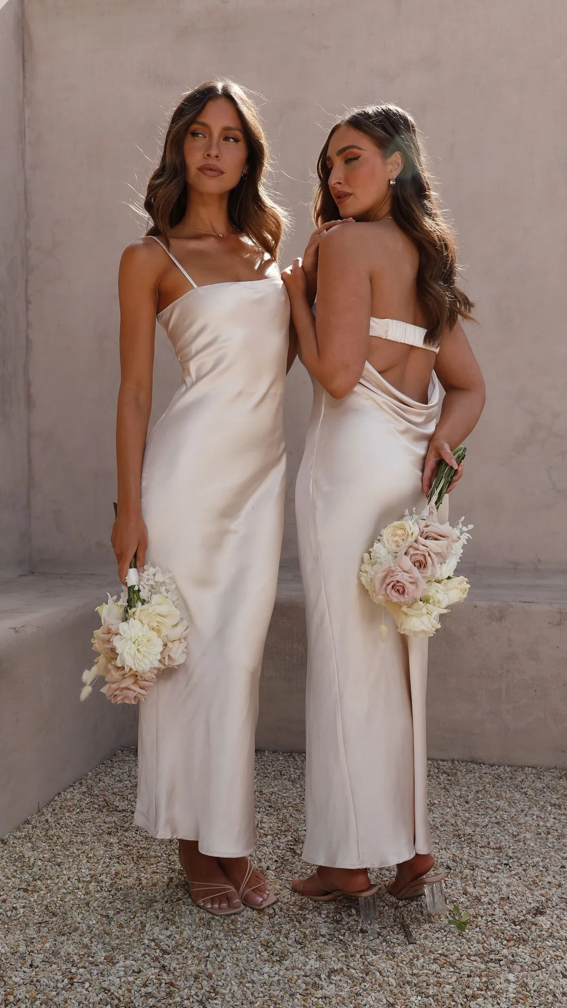 Keira Maxi Dress - Champagne