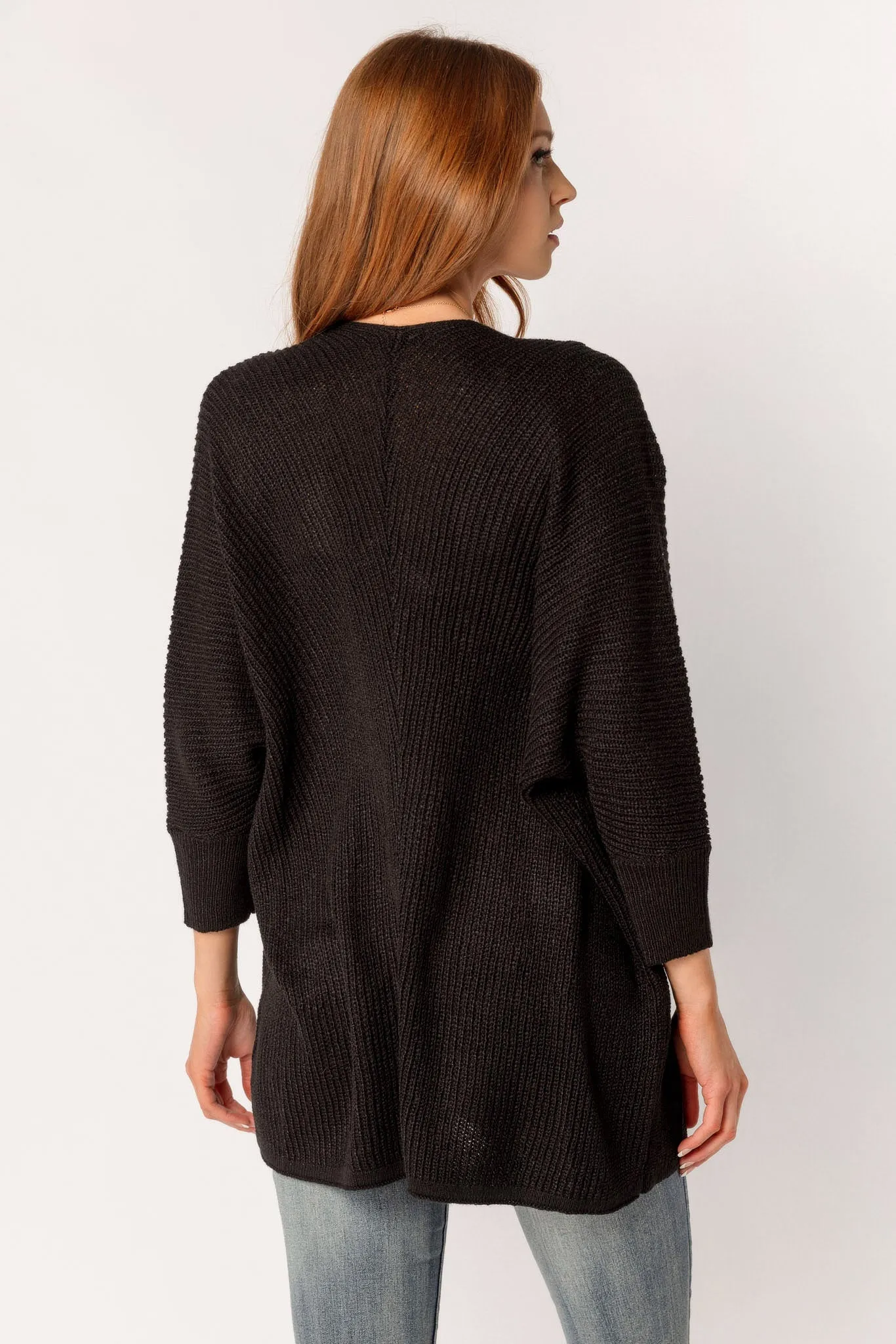 Lightweight Dolman Sleeve Cardigan