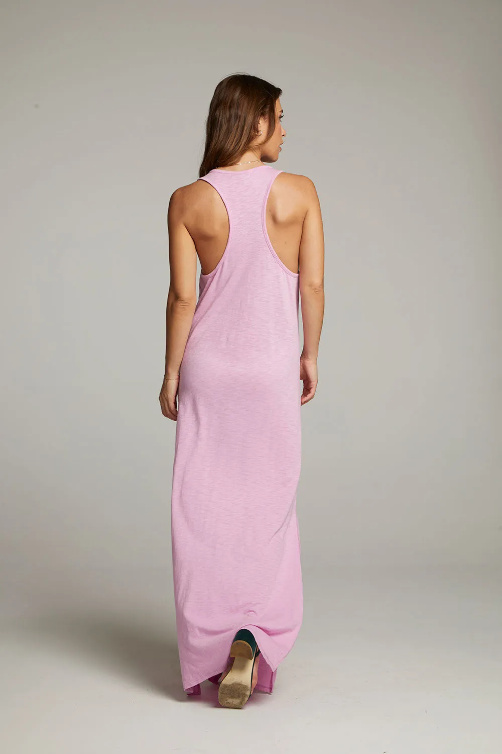 Manatee Pastel Lavender Maxi Dress