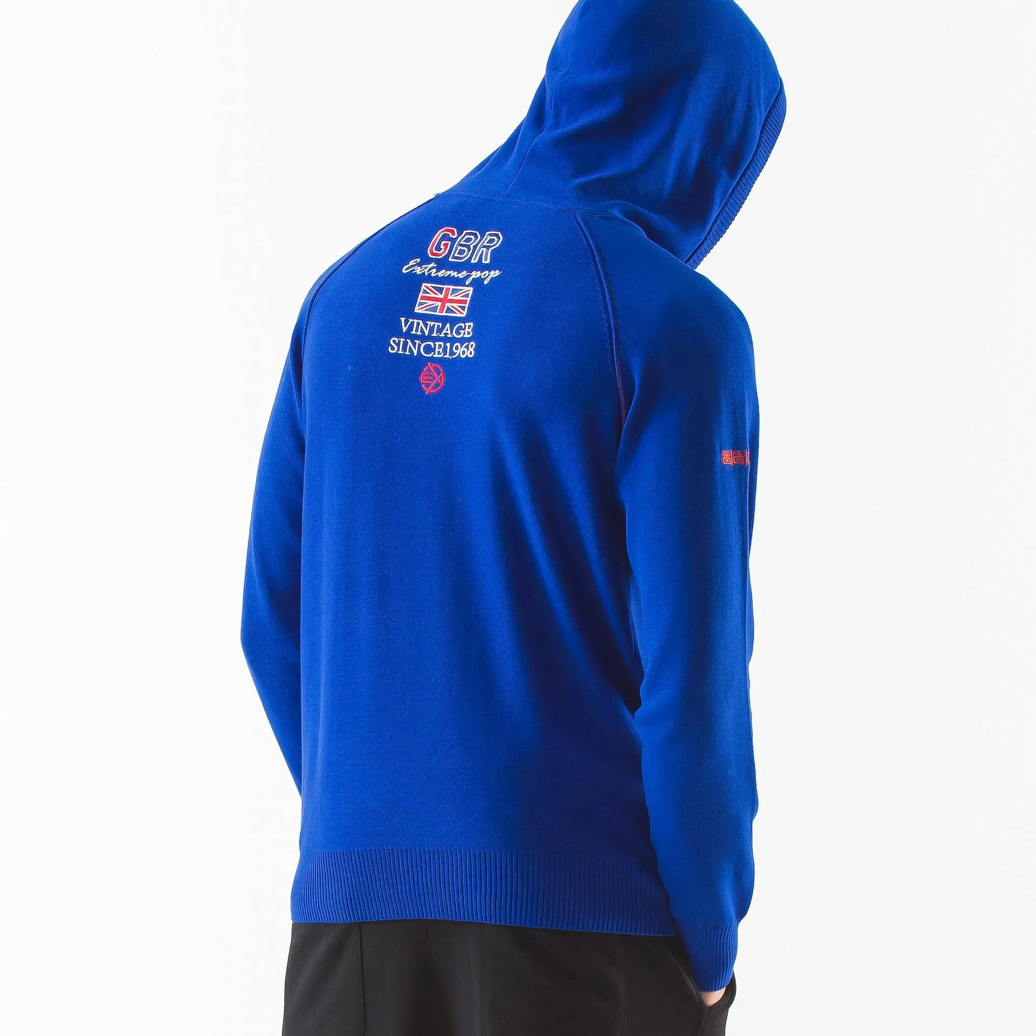 Mens Knitted Hoodie Sweater