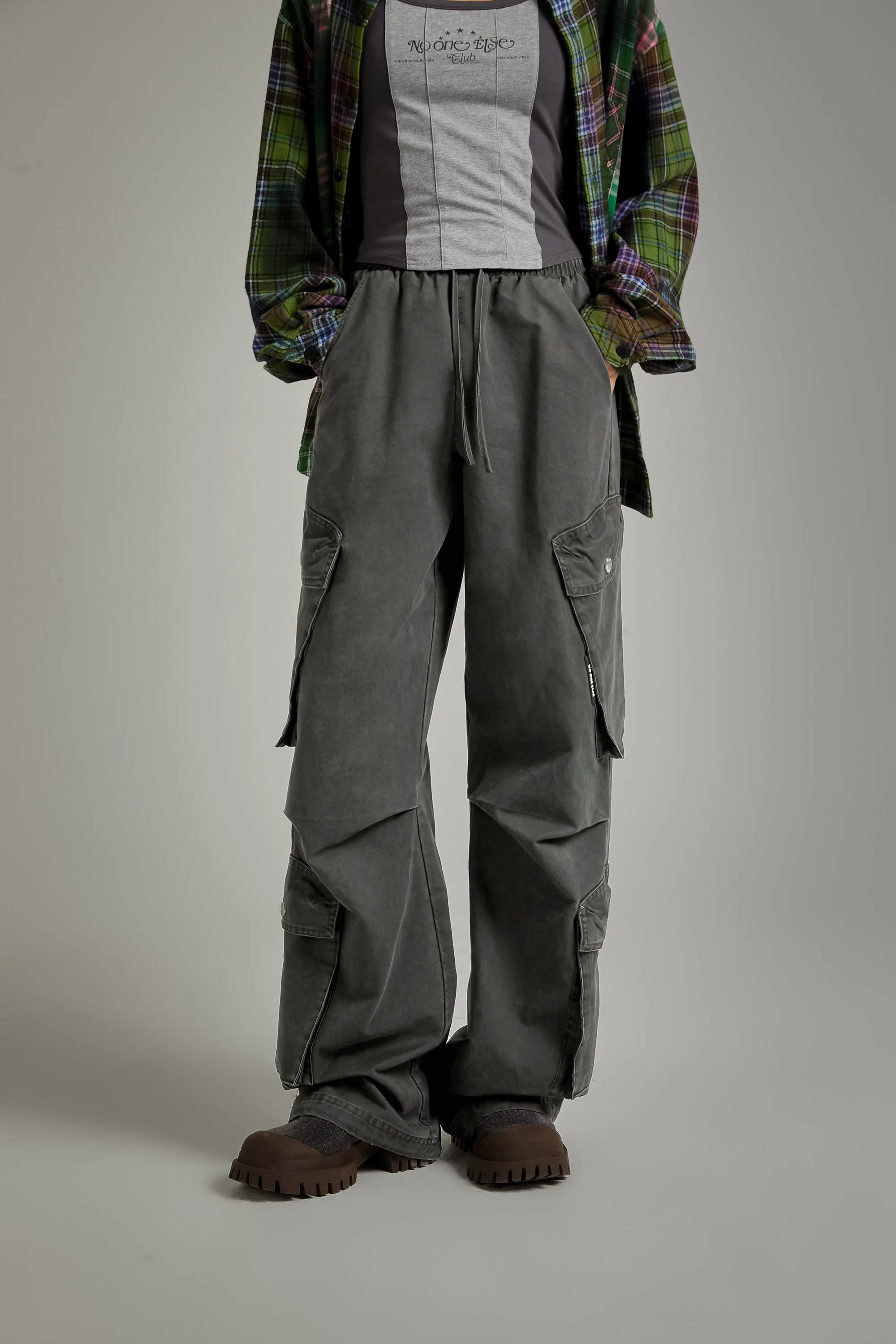 Multi-Pocket Cargo Pants