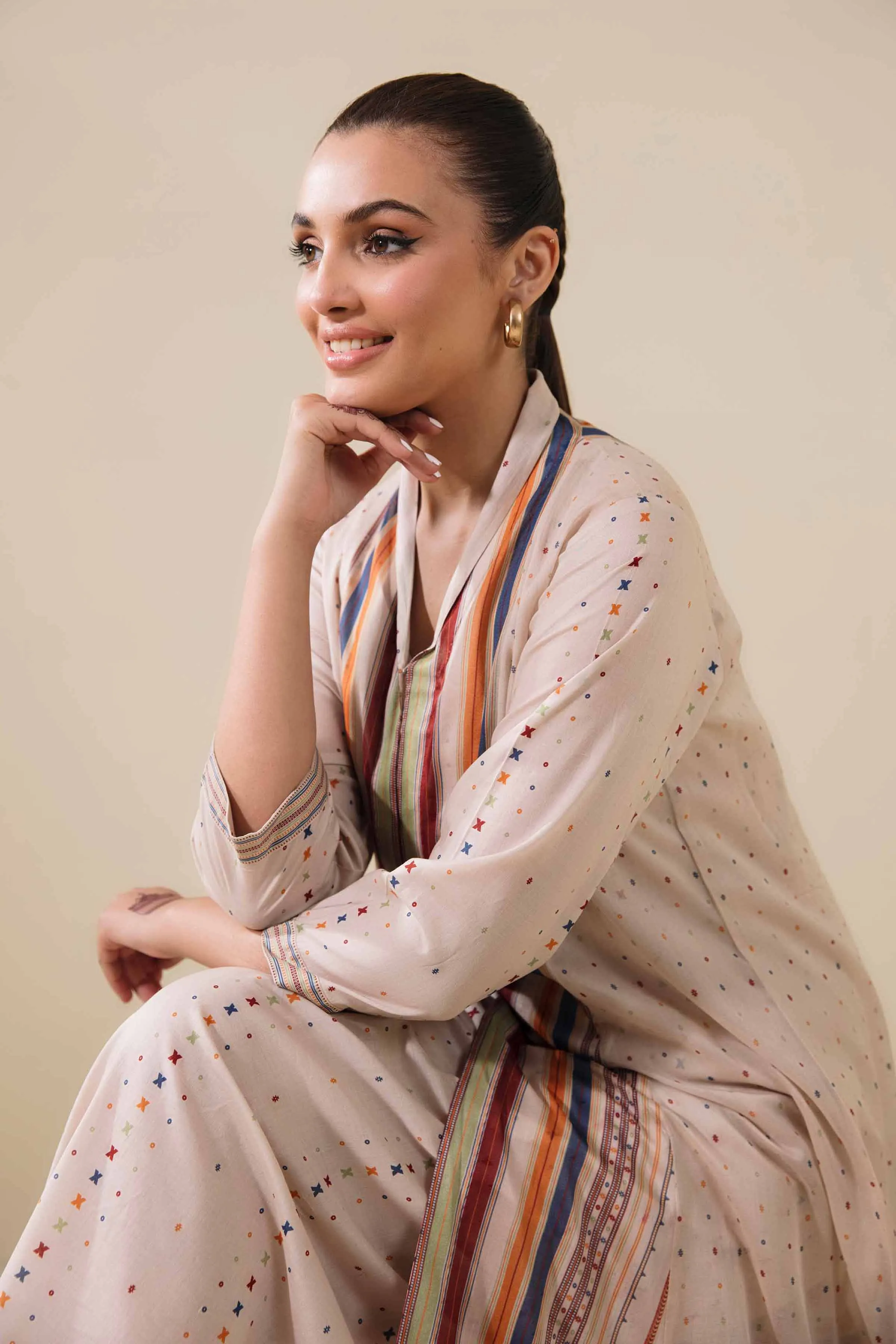 Nishat Linen Spring/Summer Lawn – 2 Piece - Printed Suit - 42401591