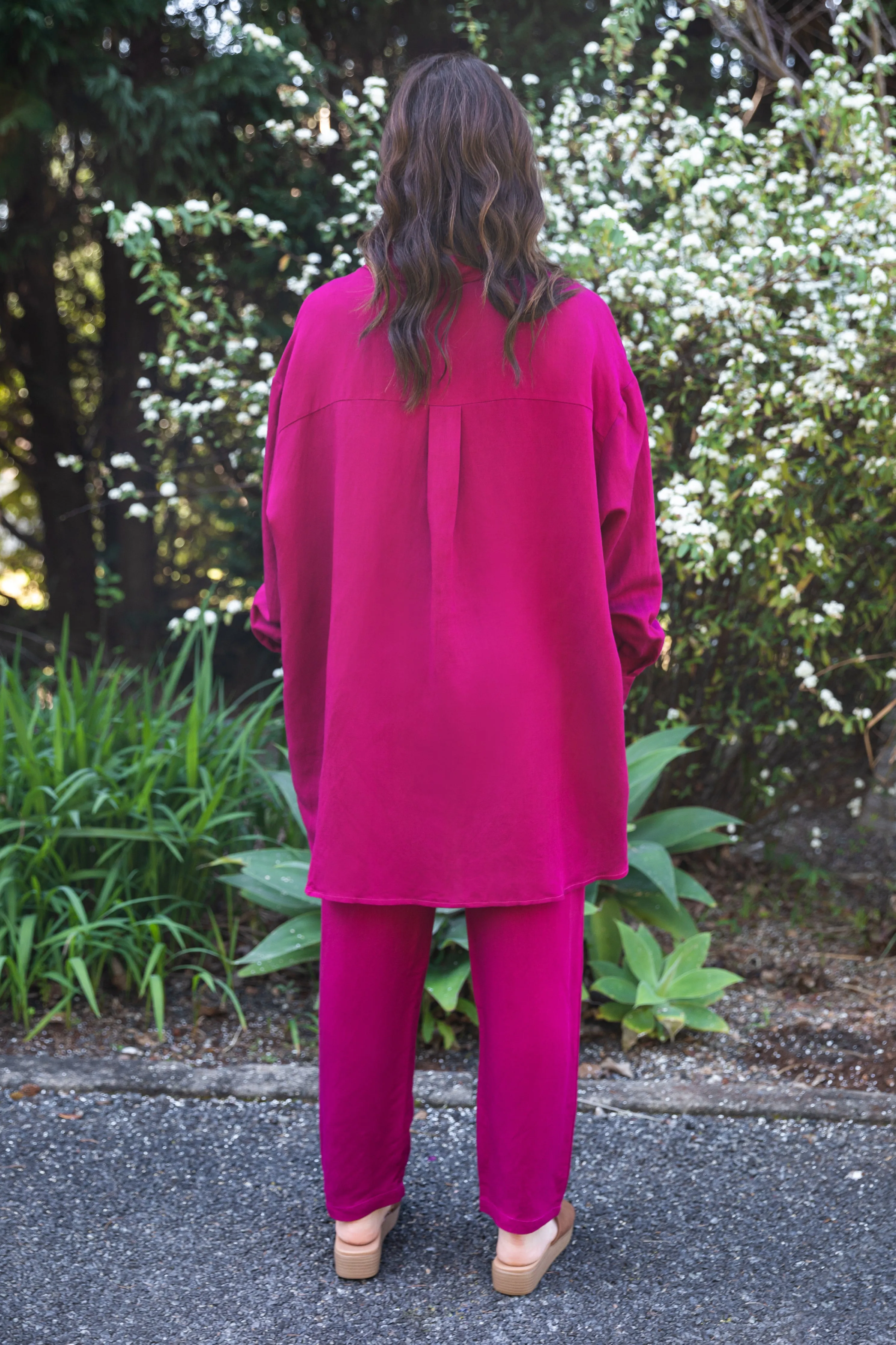 Olivia Pant | Deep Plum | FINAL SALE