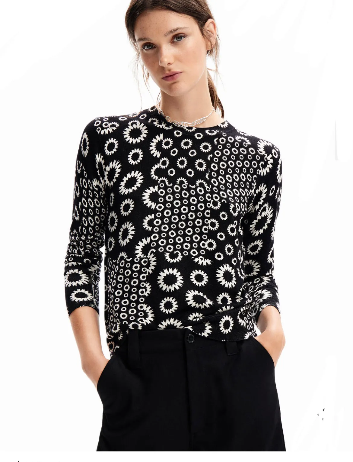 patchwork pullover