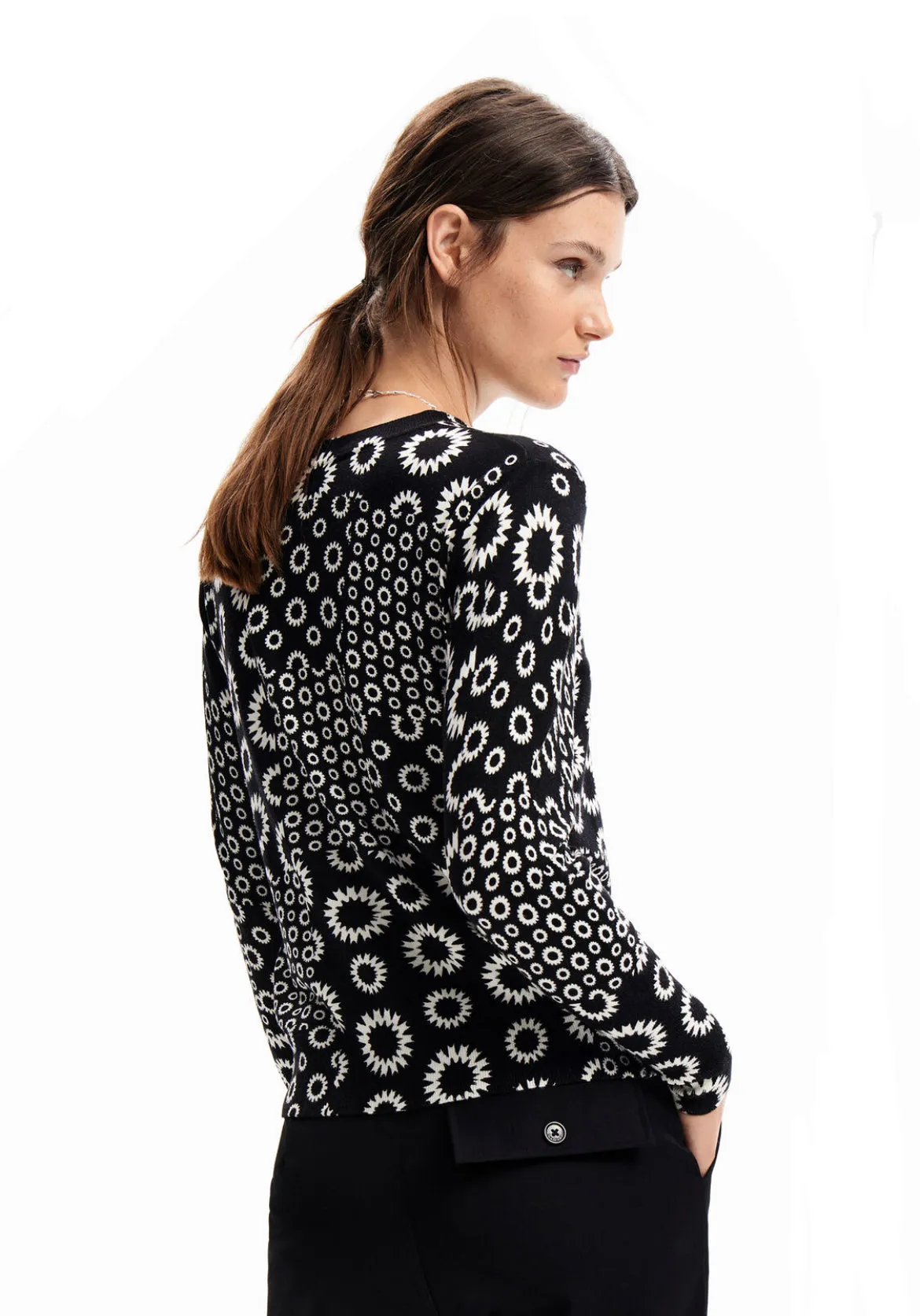patchwork pullover