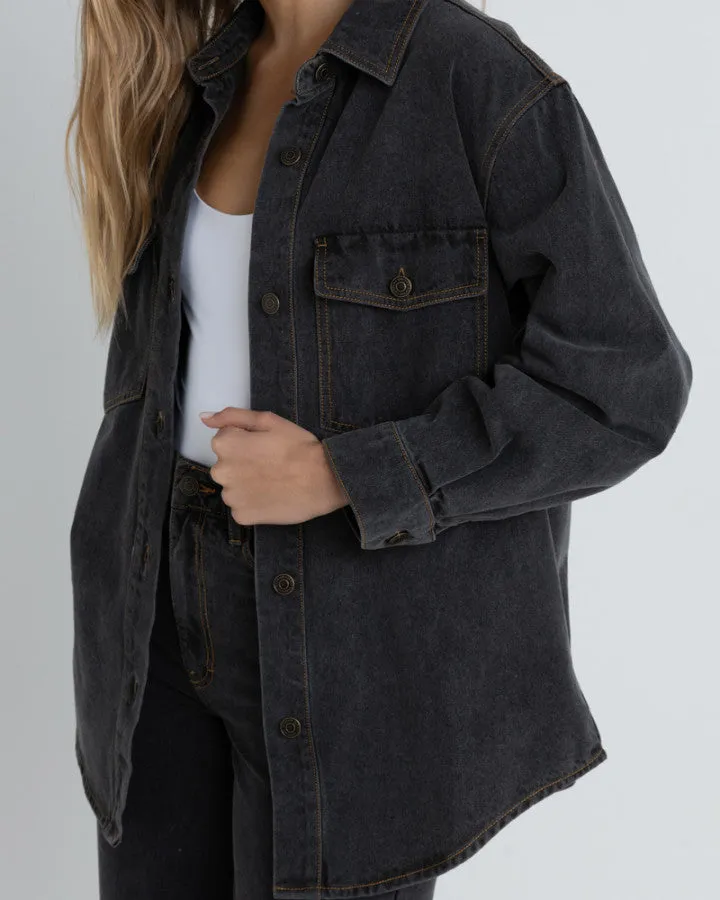 Rhythm Oversized Denim Shacket