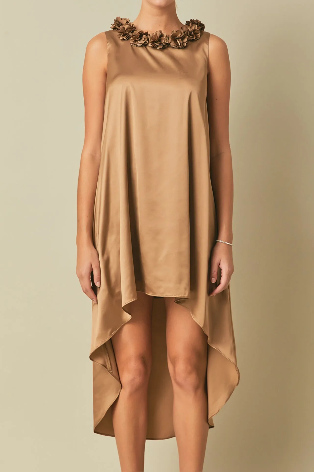 Rosette Maxi Dress