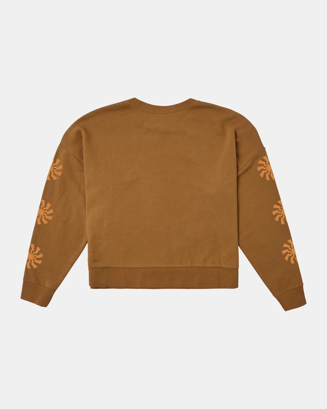 Shine Cropped Sweatshirt - Sienna