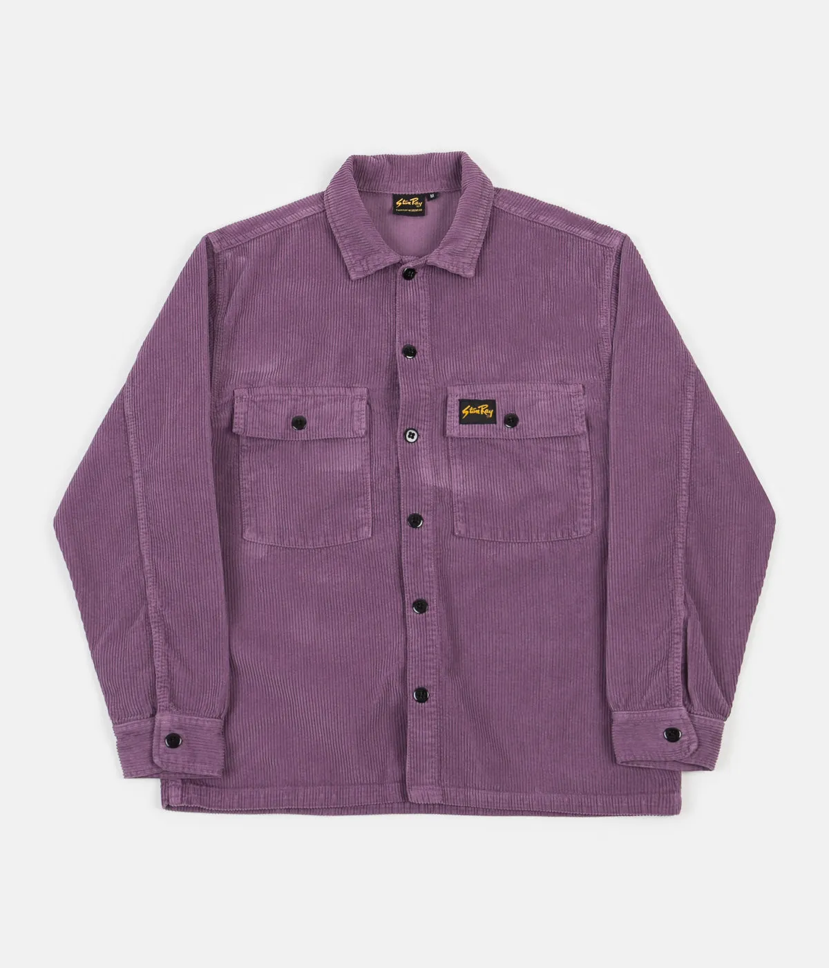 Stan Ray Cord CPO Shirt - Crushed Purple