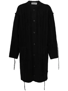 String Long Cardigan