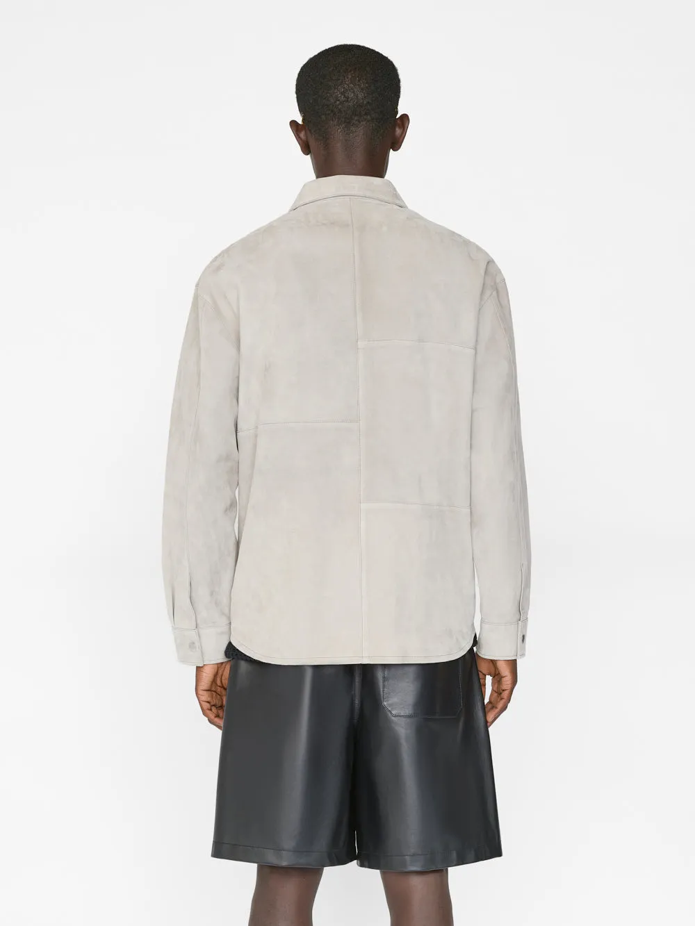 Suede Shirt -- Smoke Grey