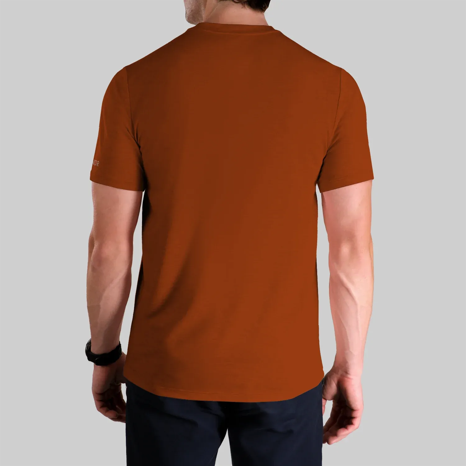 T-Shirt Crew Luxury Deep Orange