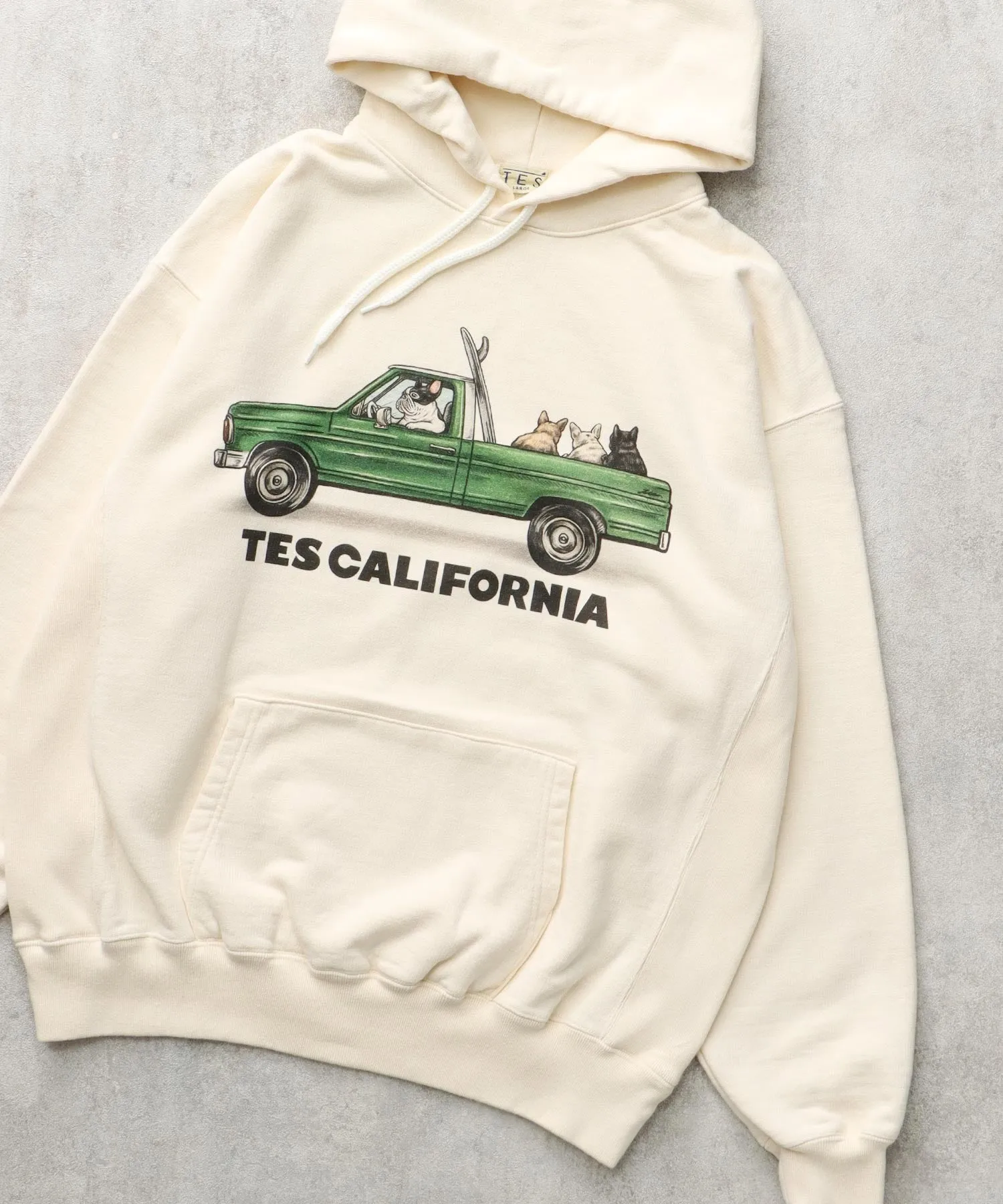 TES SURF TRUCKS 4BUHI SWEAT PARKA / スウェットパーカー