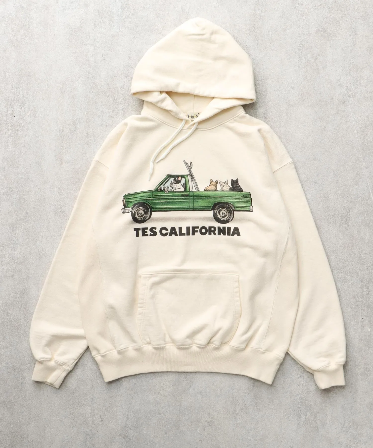 TES SURF TRUCKS 4BUHI SWEAT PARKA / スウェットパーカー