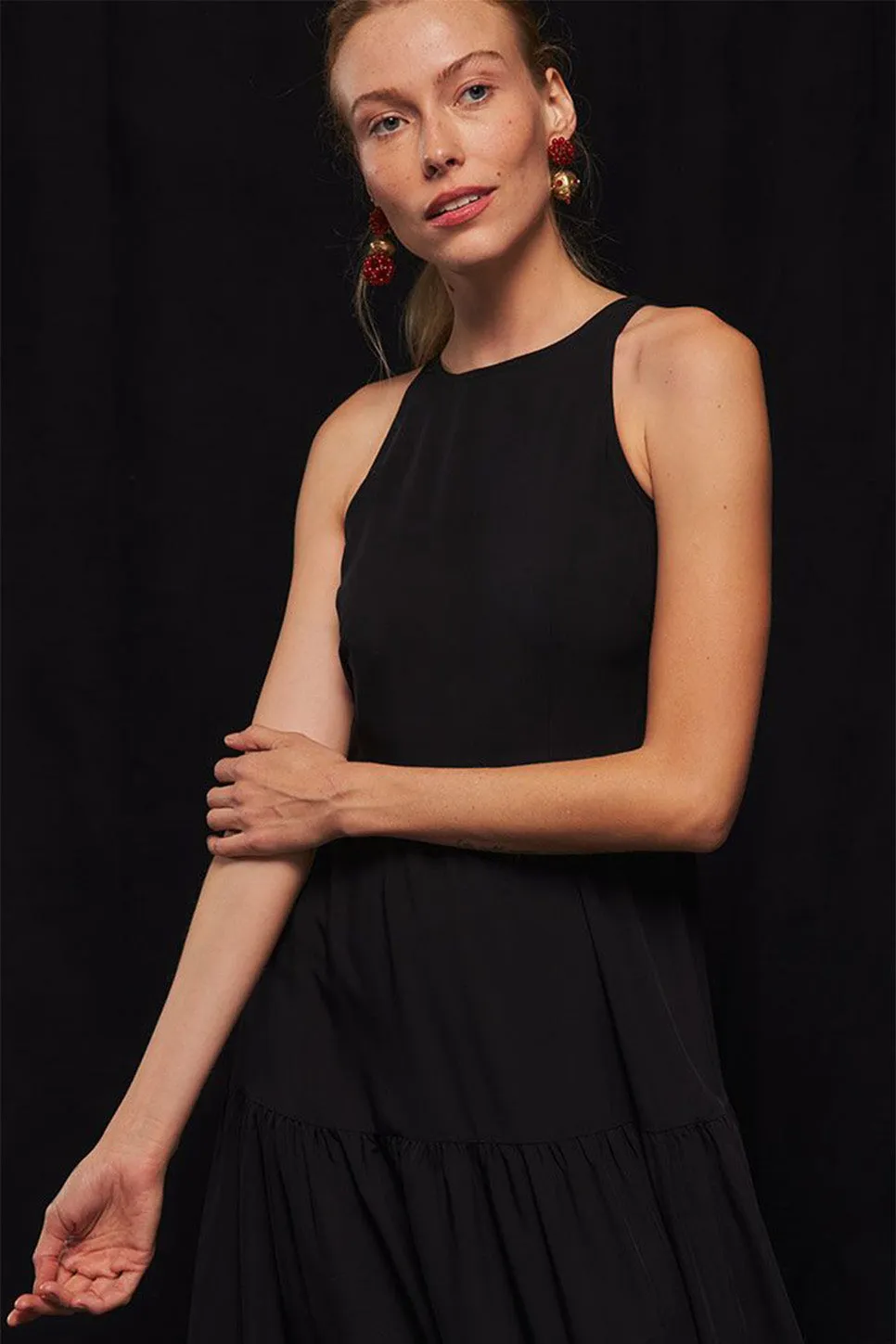 TIERED MAXI DRESS