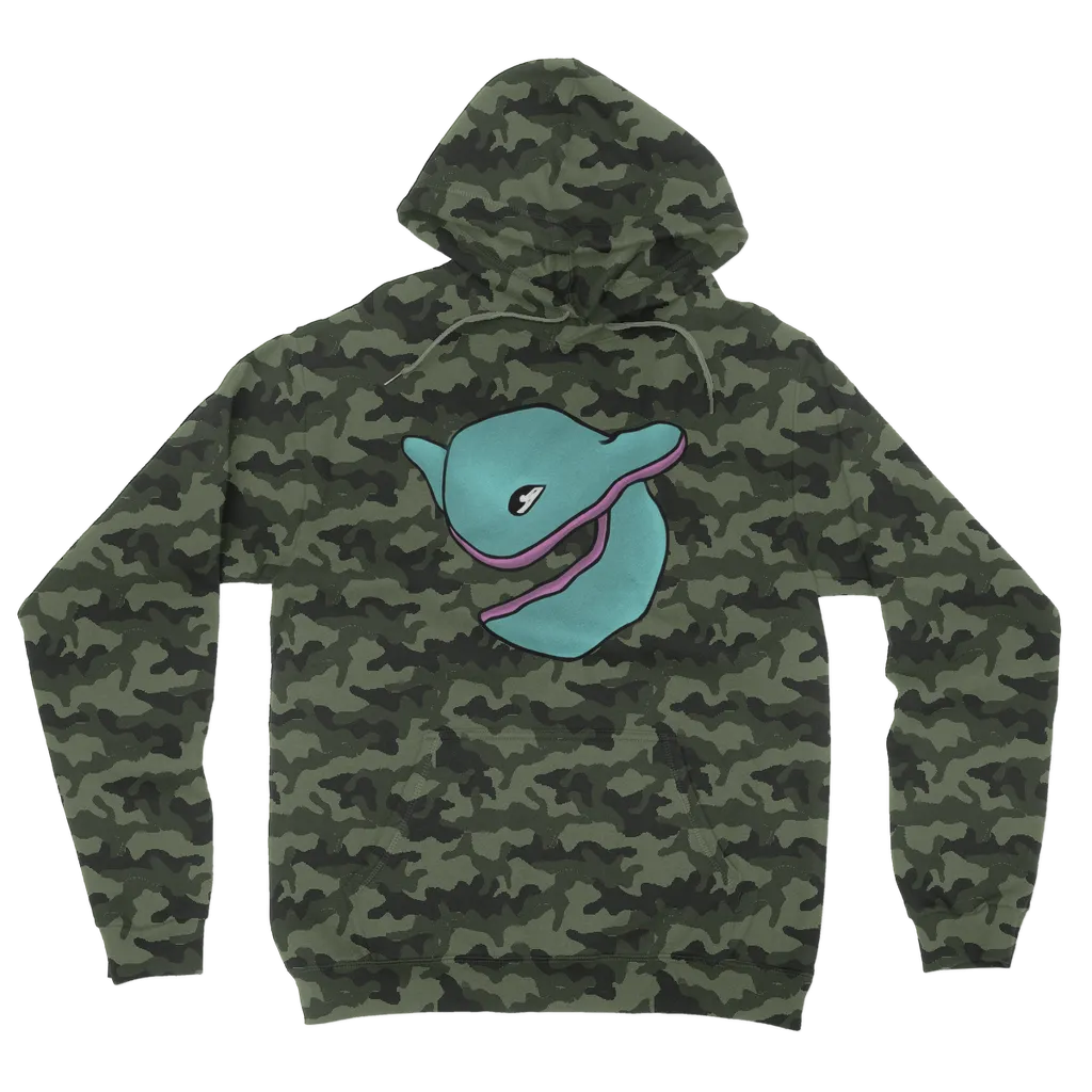 Troffle Camouflage Adult Hoodie