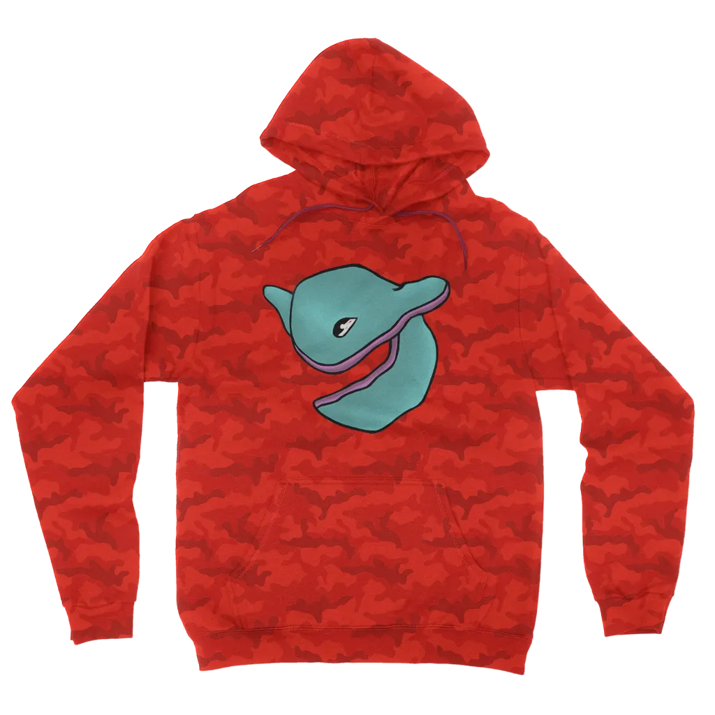 Troffle Camouflage Adult Hoodie