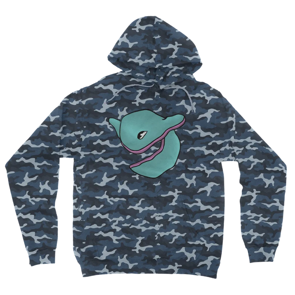 Troffle Camouflage Adult Hoodie