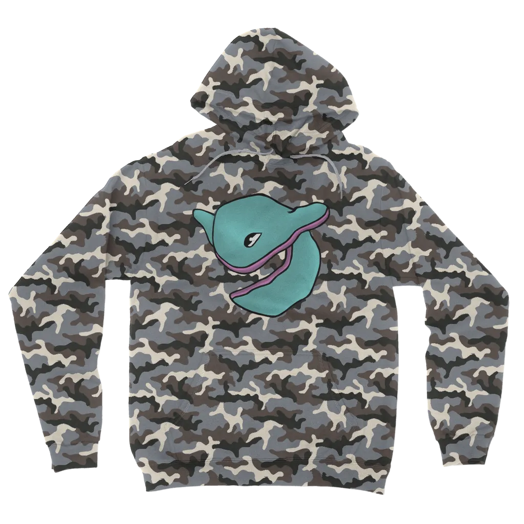 Troffle Camouflage Adult Hoodie