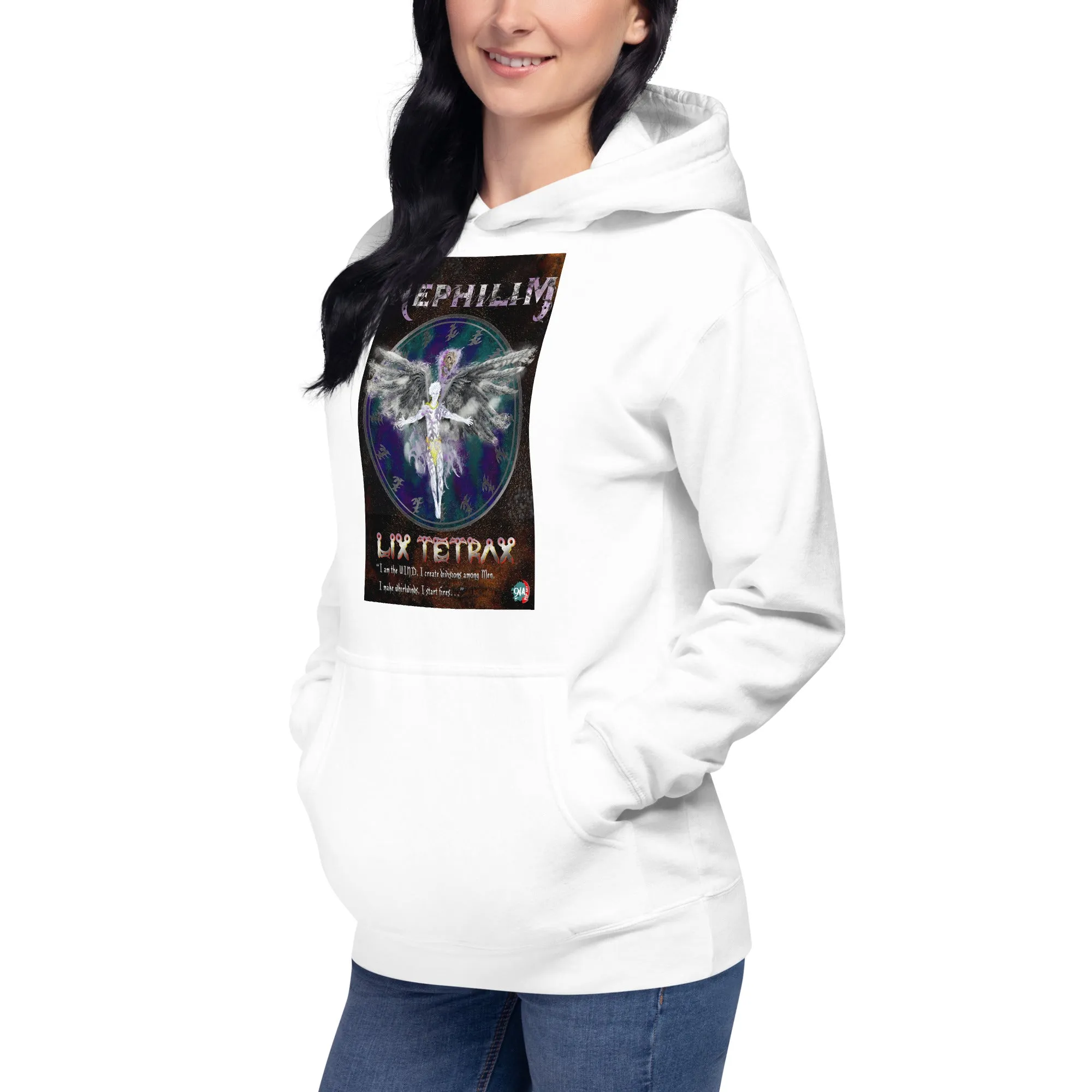 Unisex graphic Hoodie Nephilim (Angel): Lix Tetrax