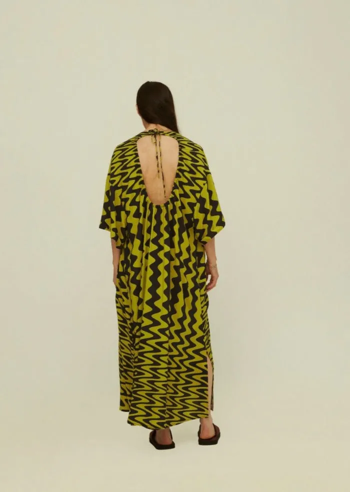 Wiggle Tangelo Viscose Dress