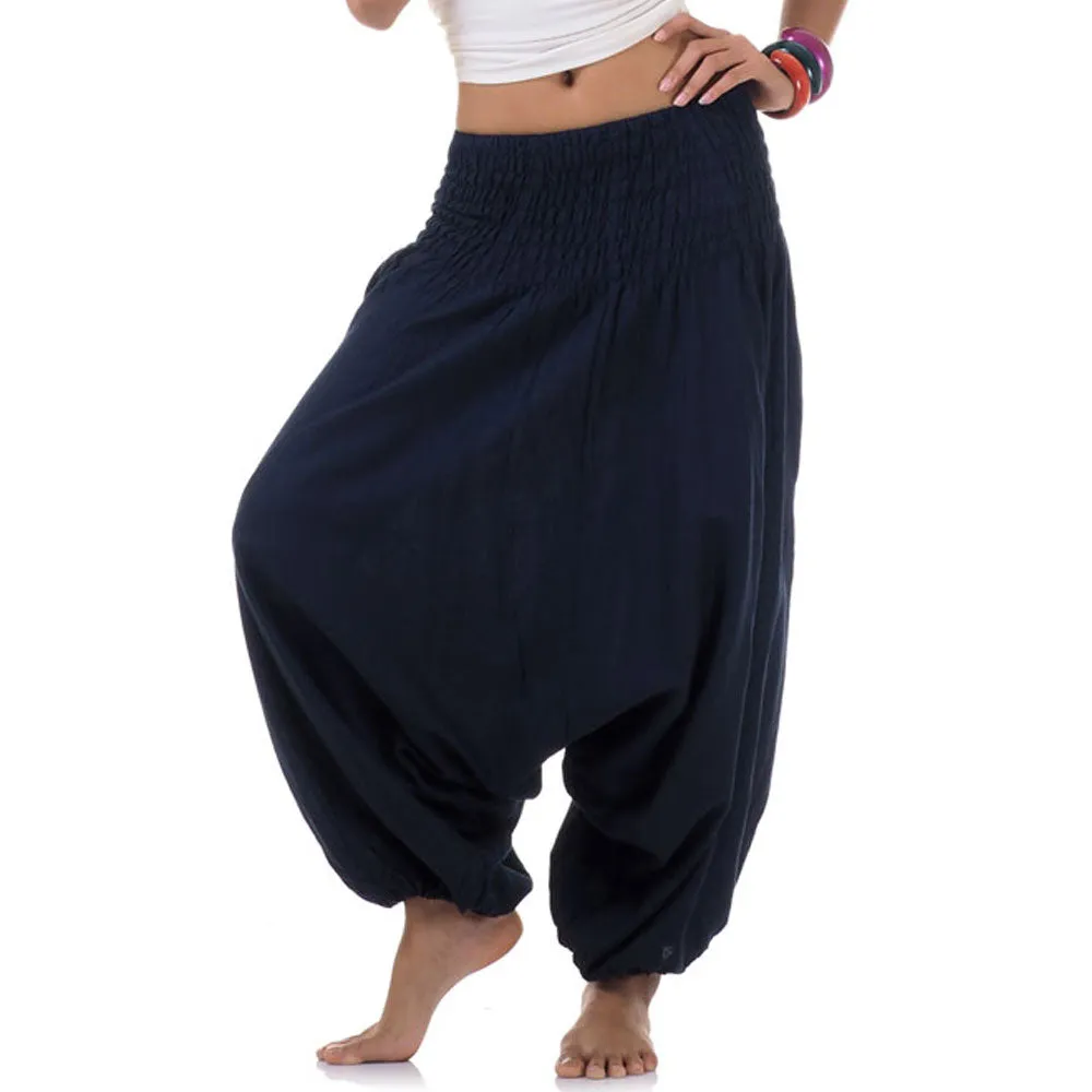 Women's 2-in-1 Jumpsuit Harem Pants Turquoise Tranquility