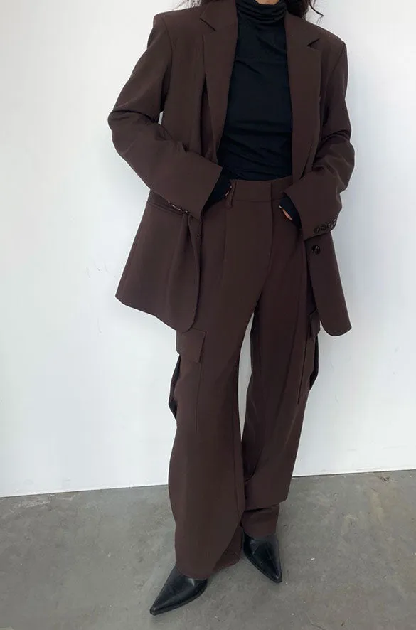 WOVEN CARGO TROUSER